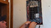 Eyedro home system installation in electrical panel