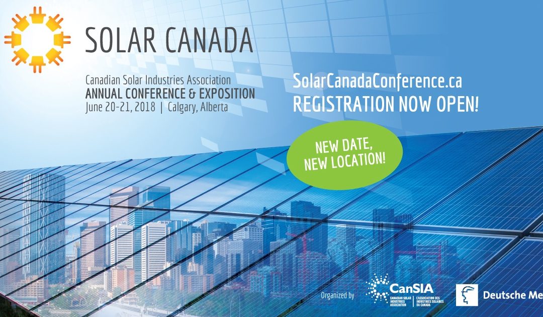 Visit Eyedro June 20-21 in Calgary at the Solar Canada Conference 2018