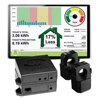 Eyedro Home Energy Monitor EHWEM1-LV Wireless Mesh
