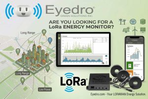 Eyedro LoRa wireless energy meters.