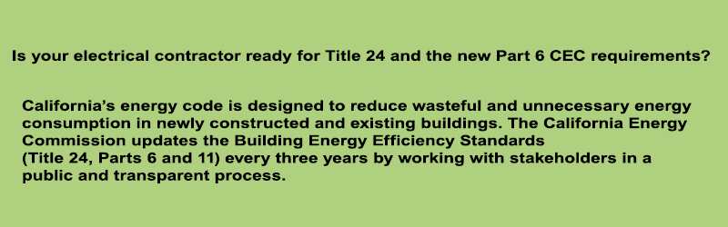 California Energy Commission Title 24