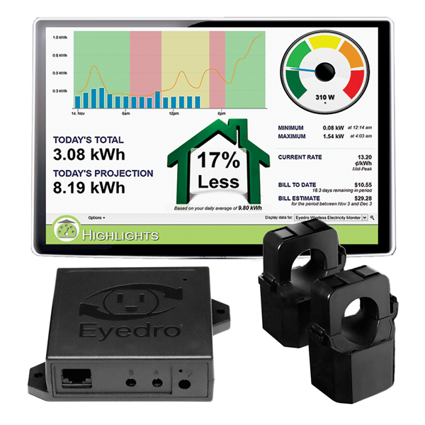 Eyedro home energy monitor EHEM1-LV