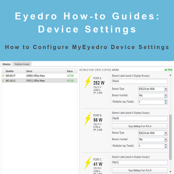 How to configure Device Settings