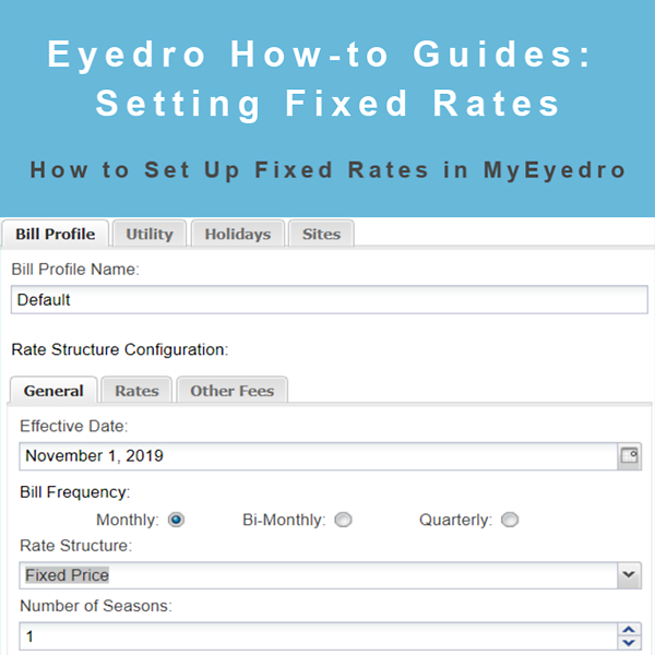 How to Set Up Fixed Rates in MyEyedro
