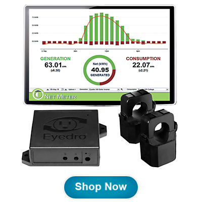 Shop Now Eyedro EYEFI-2 solar and energy monitor