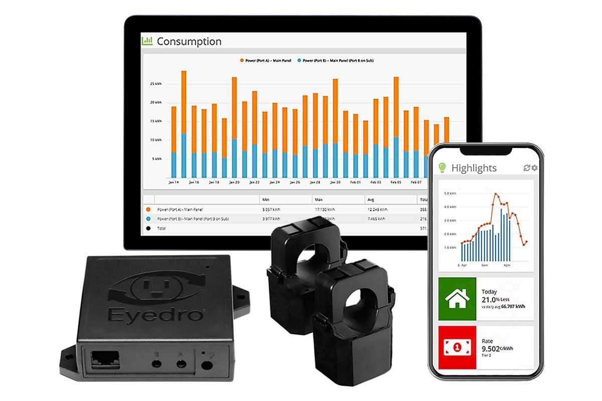EYEDRO5-EHEM1 Smart Home Energy Cost Monitor