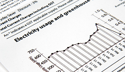 Real-time insights utility bill