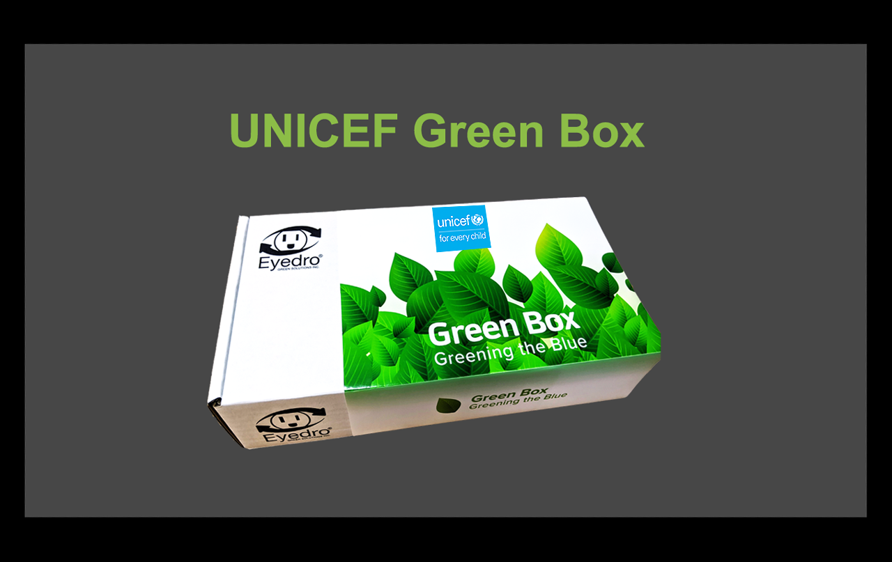 UNICEF Eyedro Green Box