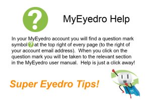 MyEyedro cloud support.