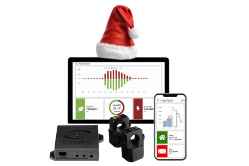 Bring an Eyedro Home Energy Monitor home for the holidays!