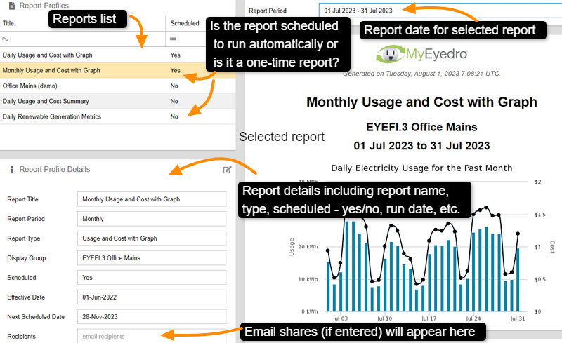 MyEyedro Report Viewer Plugin