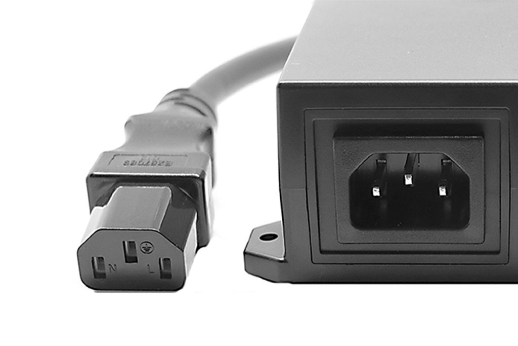 Inline machine monitor female connector