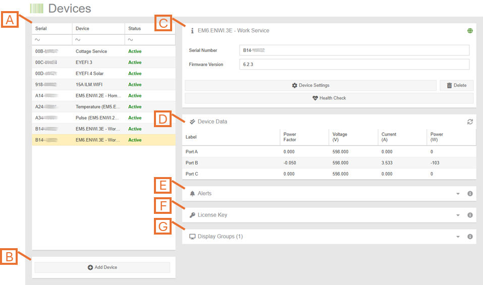 Devices Configuration plugin