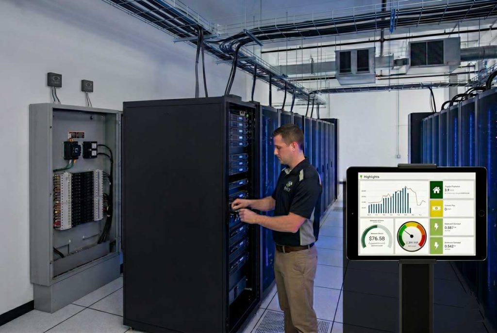 Data center energy metering with Eyedro